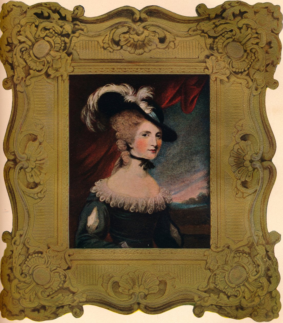 Perdita. Senhora Mary Robinson, século c19th, 1902 de Charles Bestland