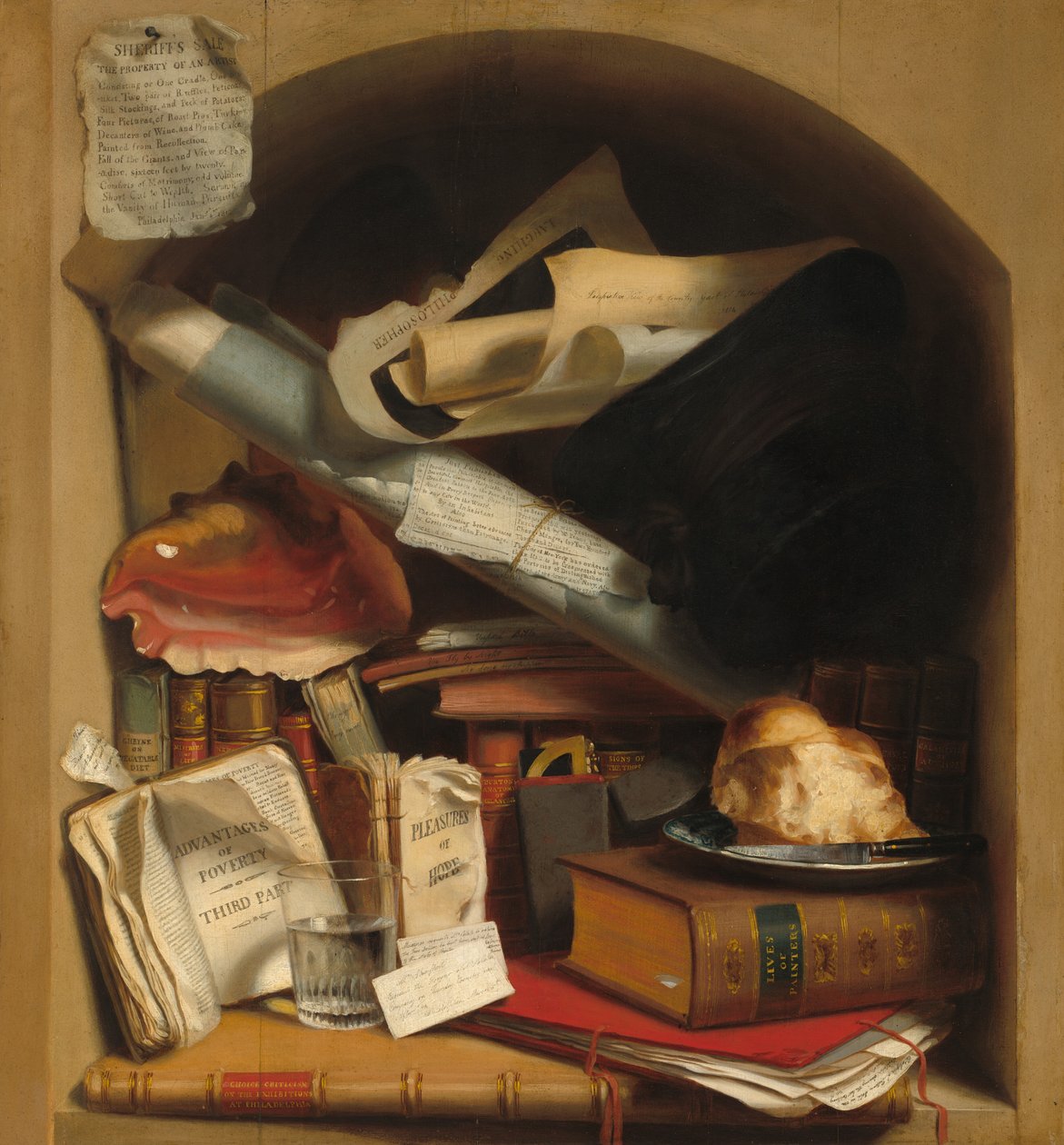 Pobre armário do artista de Charles Bird King