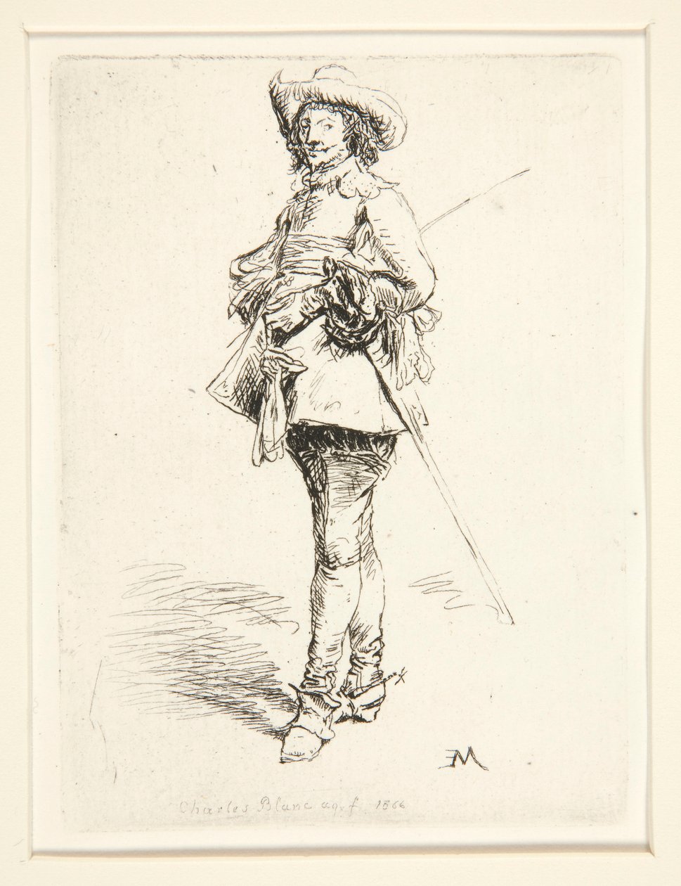 Um cavalheiro de Charles Blanc