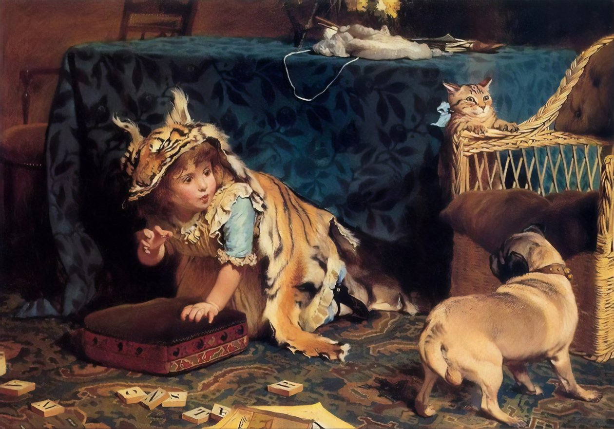 Um monstro de Charles Burton Barber