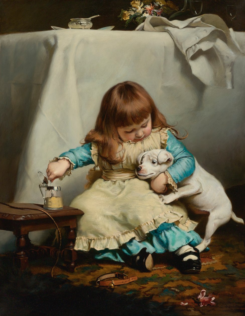 Uma vez mordido, duas vezes tímido, 1885. de Charles Burton Barber