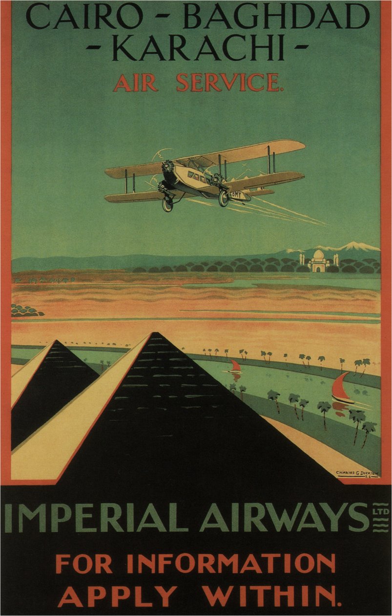 Imperial Airways, 1926 de Charles C. Dickson