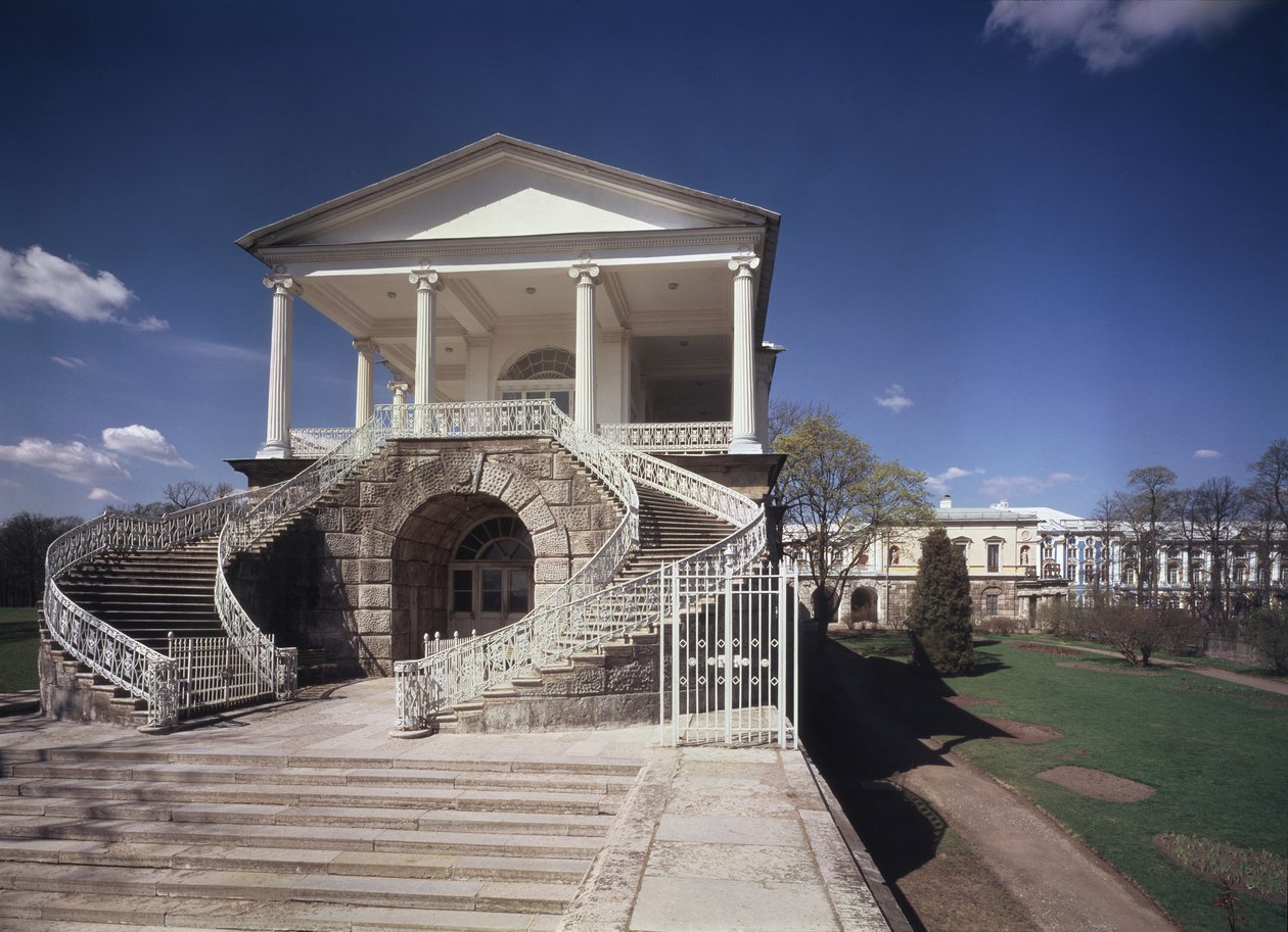 Galeria Cameron no Palácio de Catarina em Tsarskoye Selo, 1783-1785 de Charles Cameron