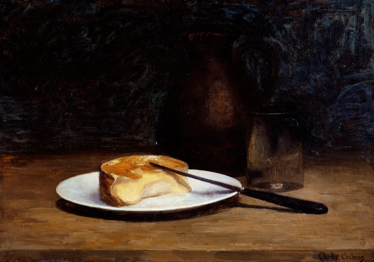 Ainda vida com coronel, 1900 de Charles Cesbron