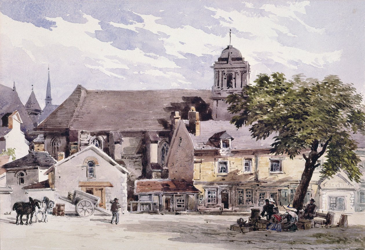 A casa de correios em Amboise de Charles Claude Pyne
