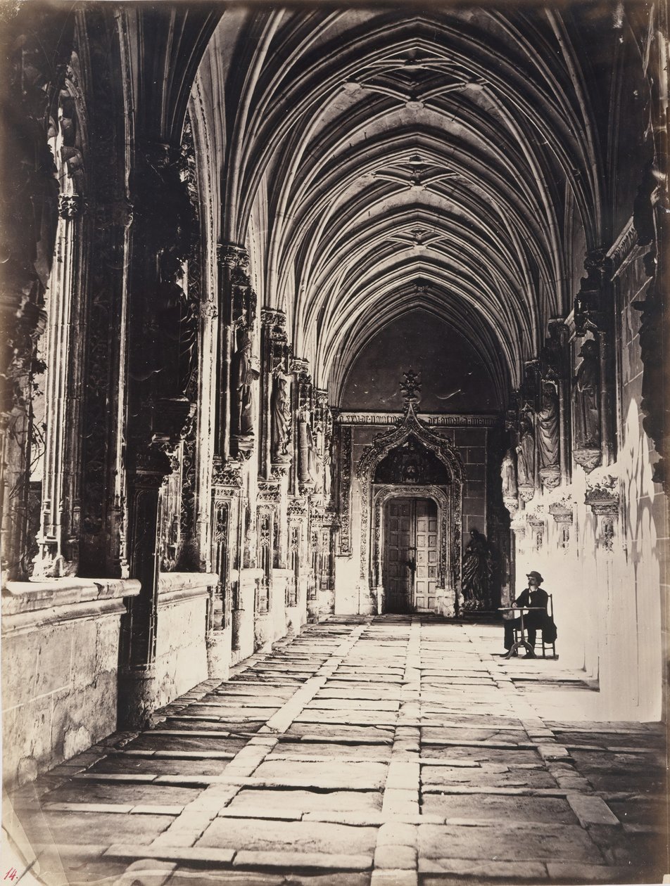 [Claustros da Igreja de São João dos Reis, Toledo, Espanha], c. 1858. de Charles Clifford