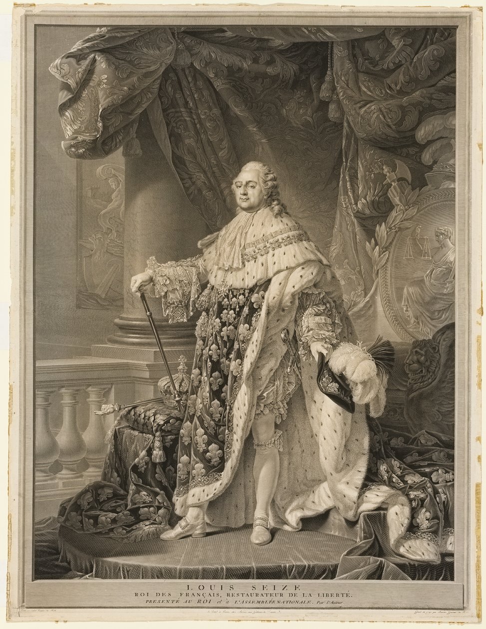 Luís XVI de Charles Clément Bervic