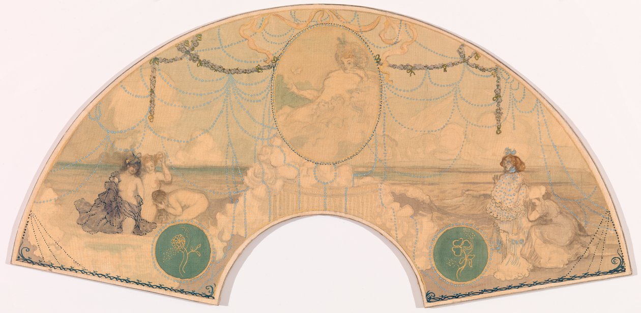 Fantasia - Mar e Números de Charles Edward Conder