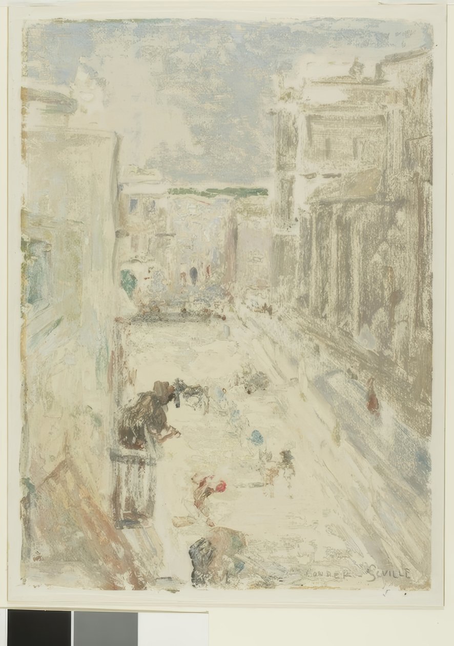 Rua em Sevilha de Charles Edward Conder