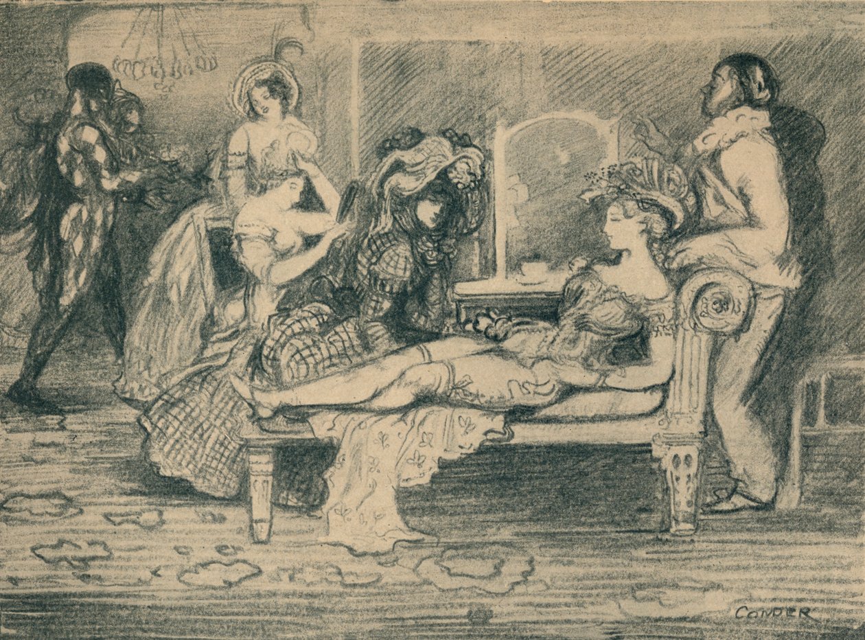 The Green Room, c1904, 1935. de Charles Edward Conder