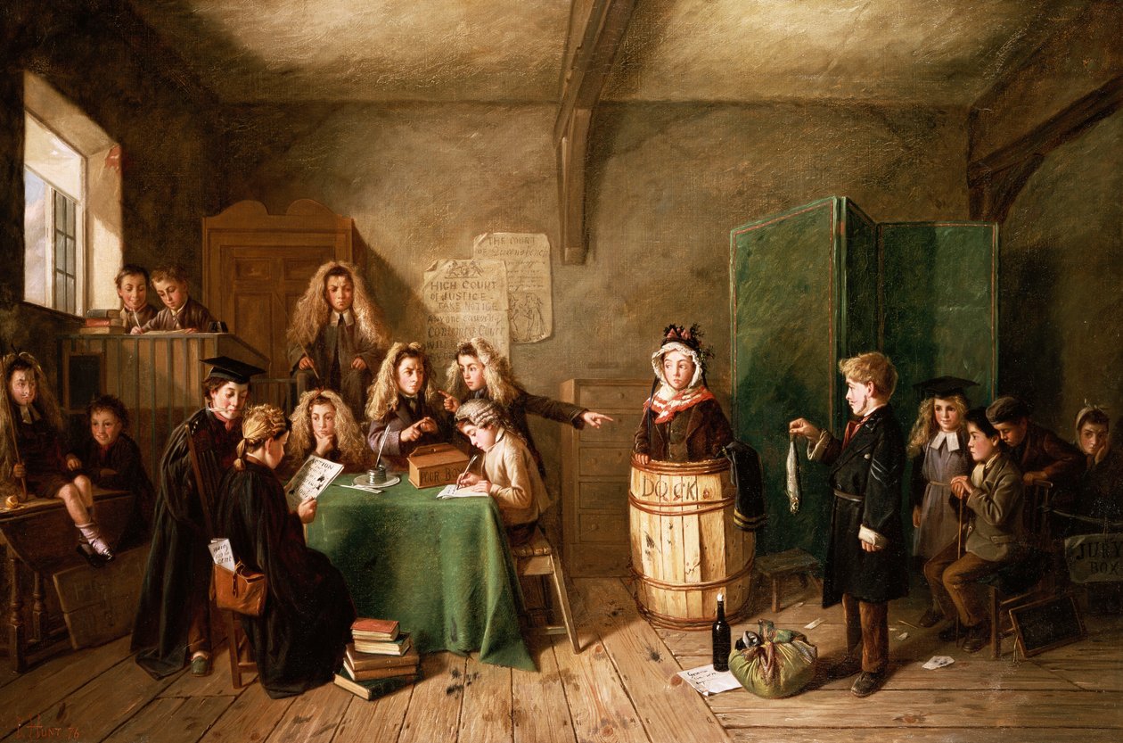 Que se faça justiça, 1876 de Charles Cooper Henderson