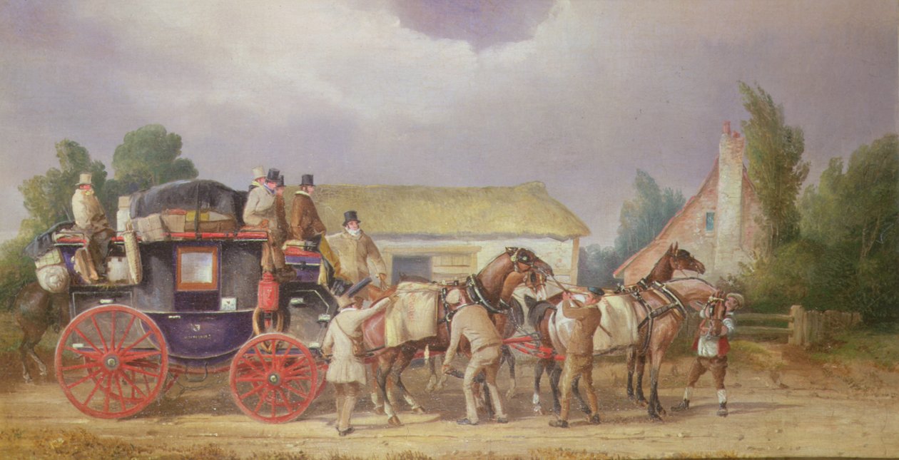 The Royal Mail Changing Teams (par para 378793) de Charles Cooper Henderson