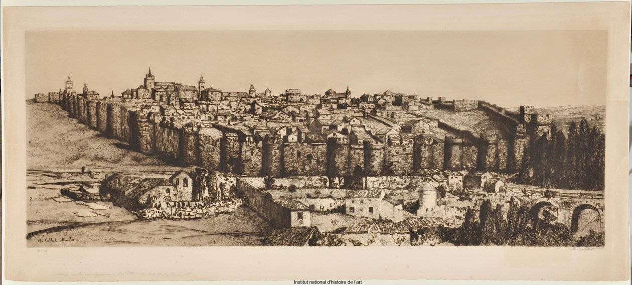 Ávila (prova a) de Charles Cottet
