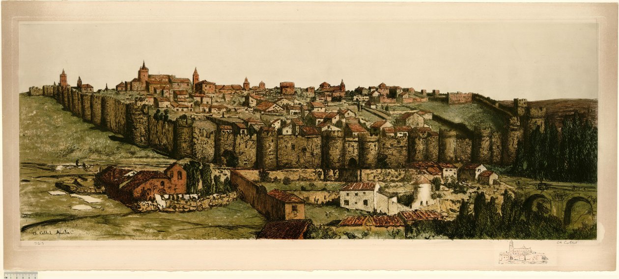 Ávila (prova b) de Charles Cottet