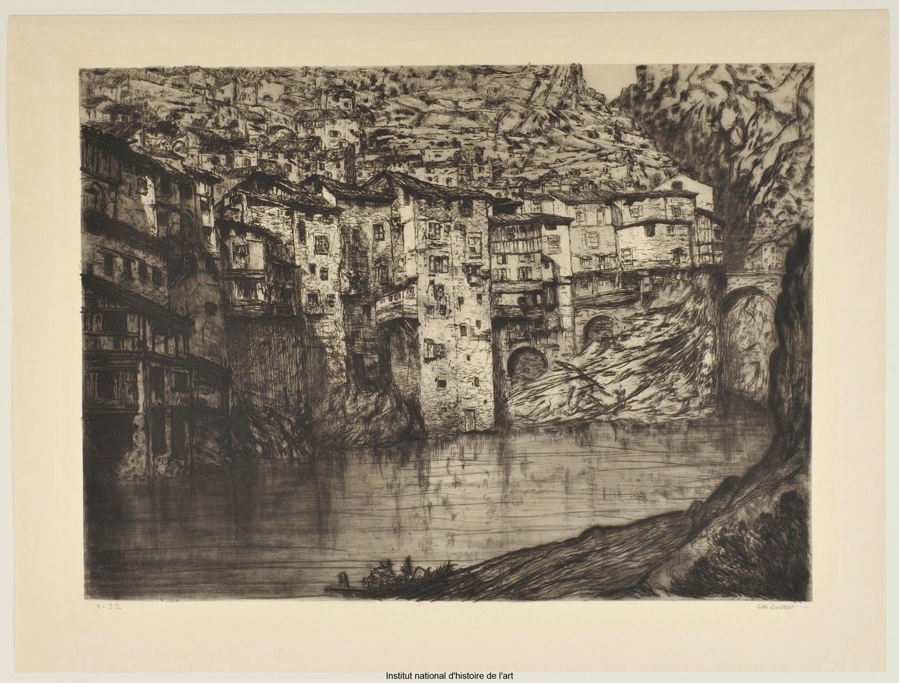 Pont-en-Royans (trampolim grande) (prova a) de Charles Cottet