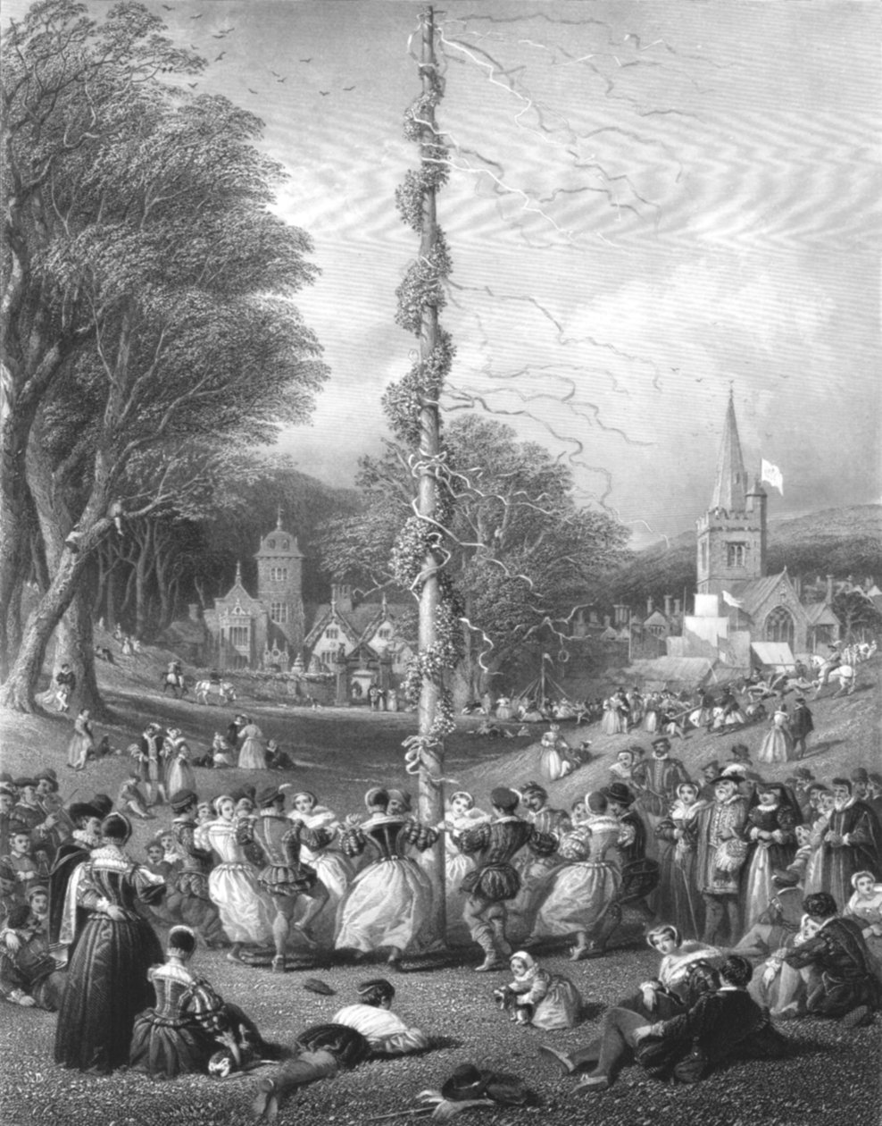 O polo de maio de 1866 de Charles Cousen