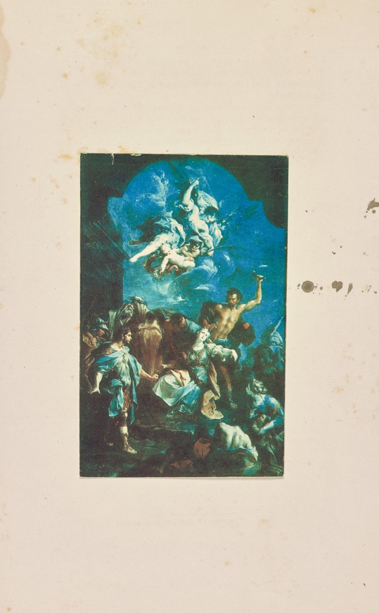 [Pintura de uma cena com anjos]. de Charles Cros