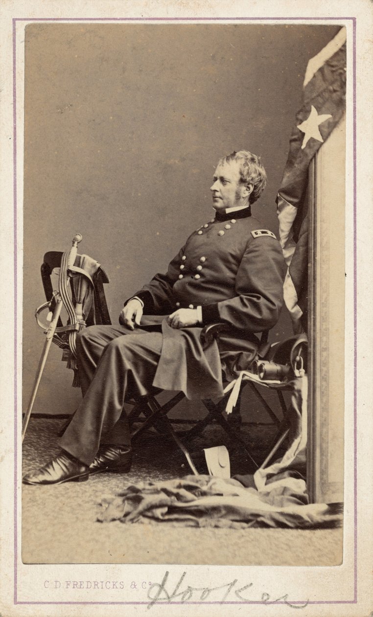 General Joseph Hooker, c. 1865 (foto) de Charles D. Fredricks