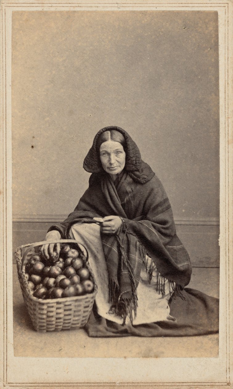 Retrato de uma mulher,c. 1860 (foto) de Charles D. Fredricks