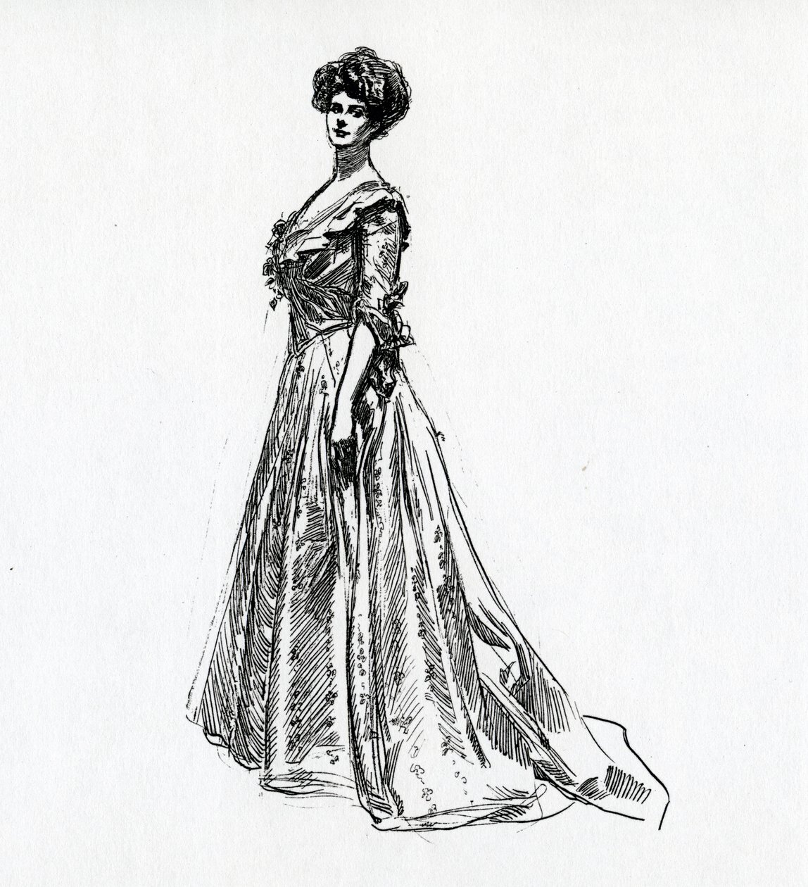 Uma garota Gibson, c.1902 de Charles Dana Gibson