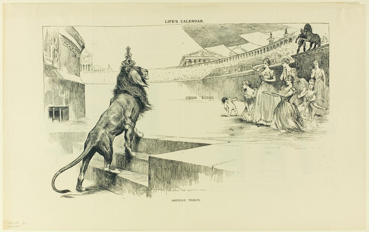 Tributo à América, da Life de Charles Dana Gibson