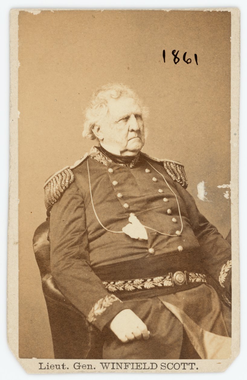 O general Winfield Scott de Charles DeForest Fredricks