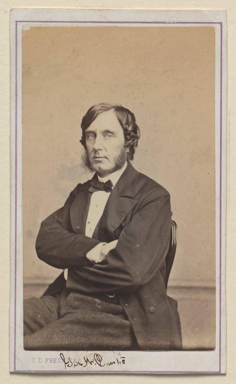 George William Curtis de Charles DeForest Fredricks