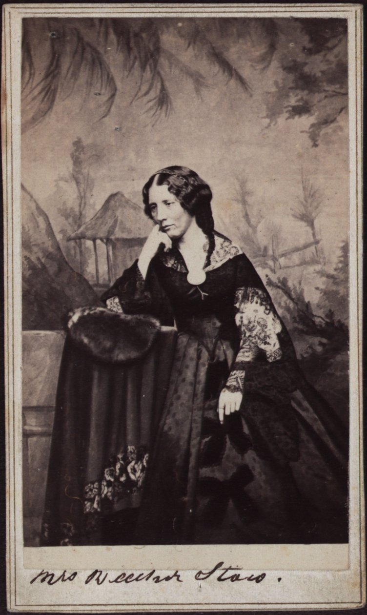 Retrato de Harriet Beecher Stowe 1811-1896, ca 1860. de Charles DeForest Fredricks