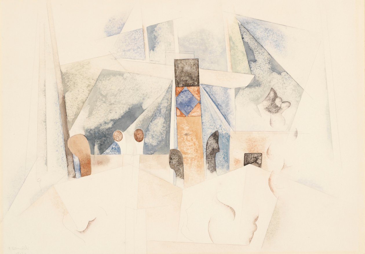 Paisagem das Bermudas N.º 1 de Charles Demuth