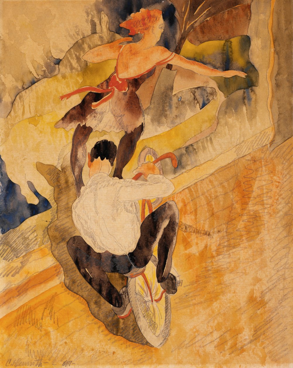 Bicicletas Acrobatas de Charles Demuth