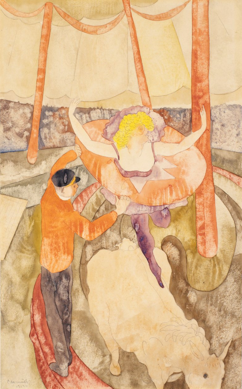 Equestre e Assistente de Charles Demuth