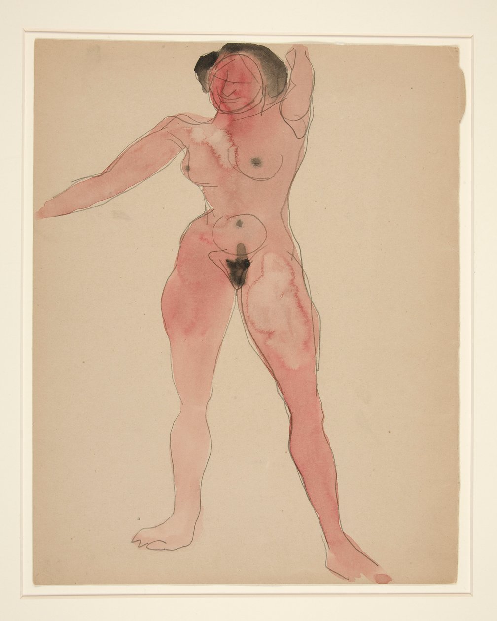 Nu feminino de Charles Demuth