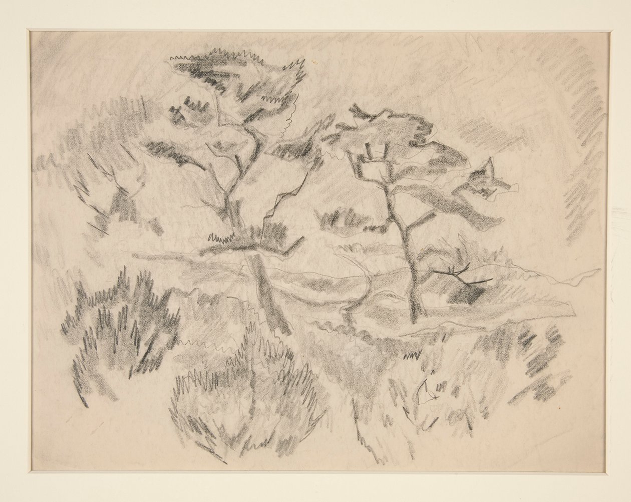 Paisagem (Bermudas ou Provincetown?) de Charles Demuth