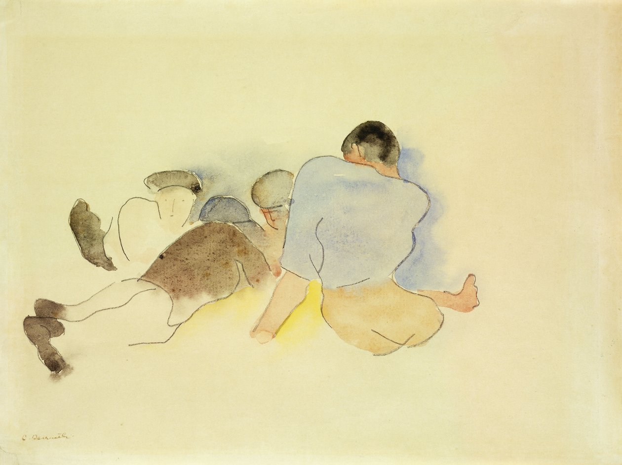 Na praia de Charles Demuth
