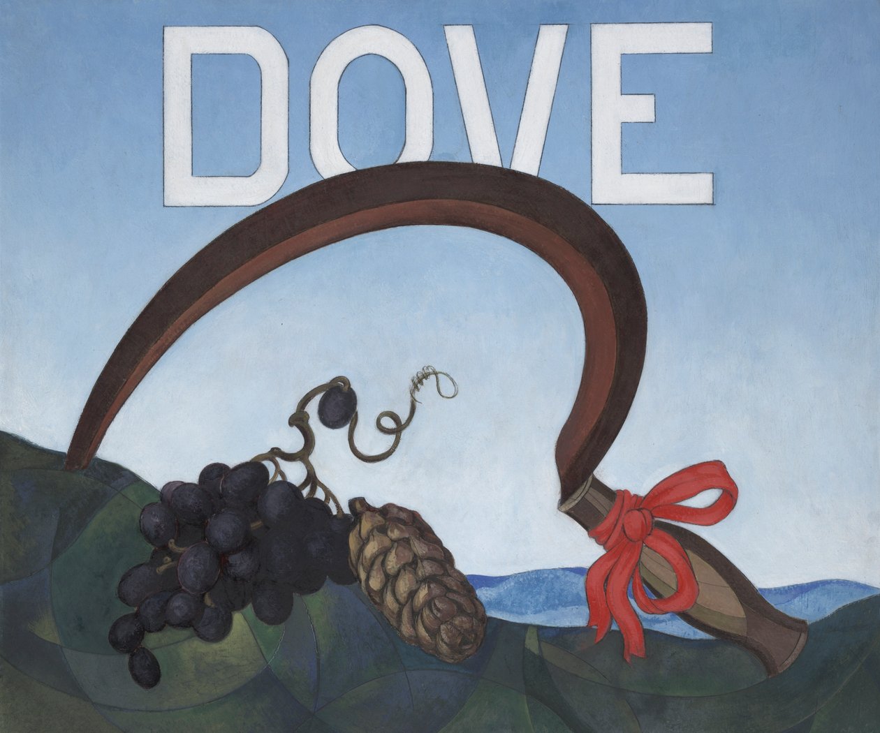 Retrato Poster: Pomba de Charles Demuth