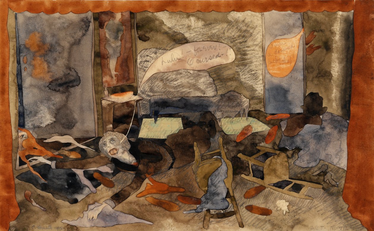 A Morte da Condessa Geschwitz de Charles Demuth