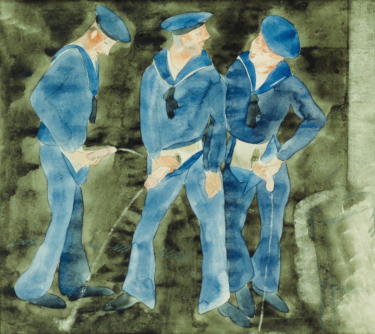 Três marinheiros de Charles Demuth