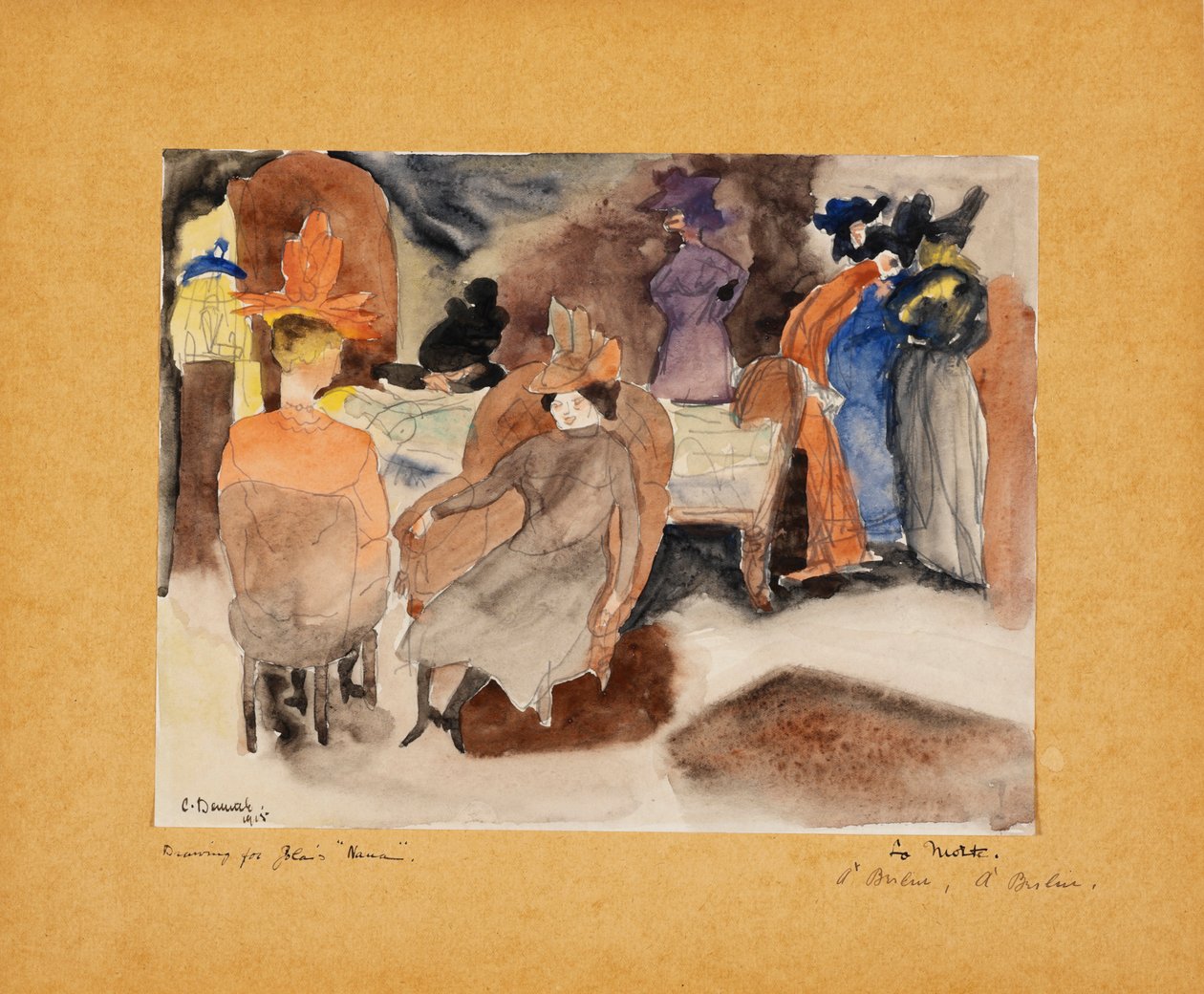 Zolas Nana, 1915 de Charles Demuth