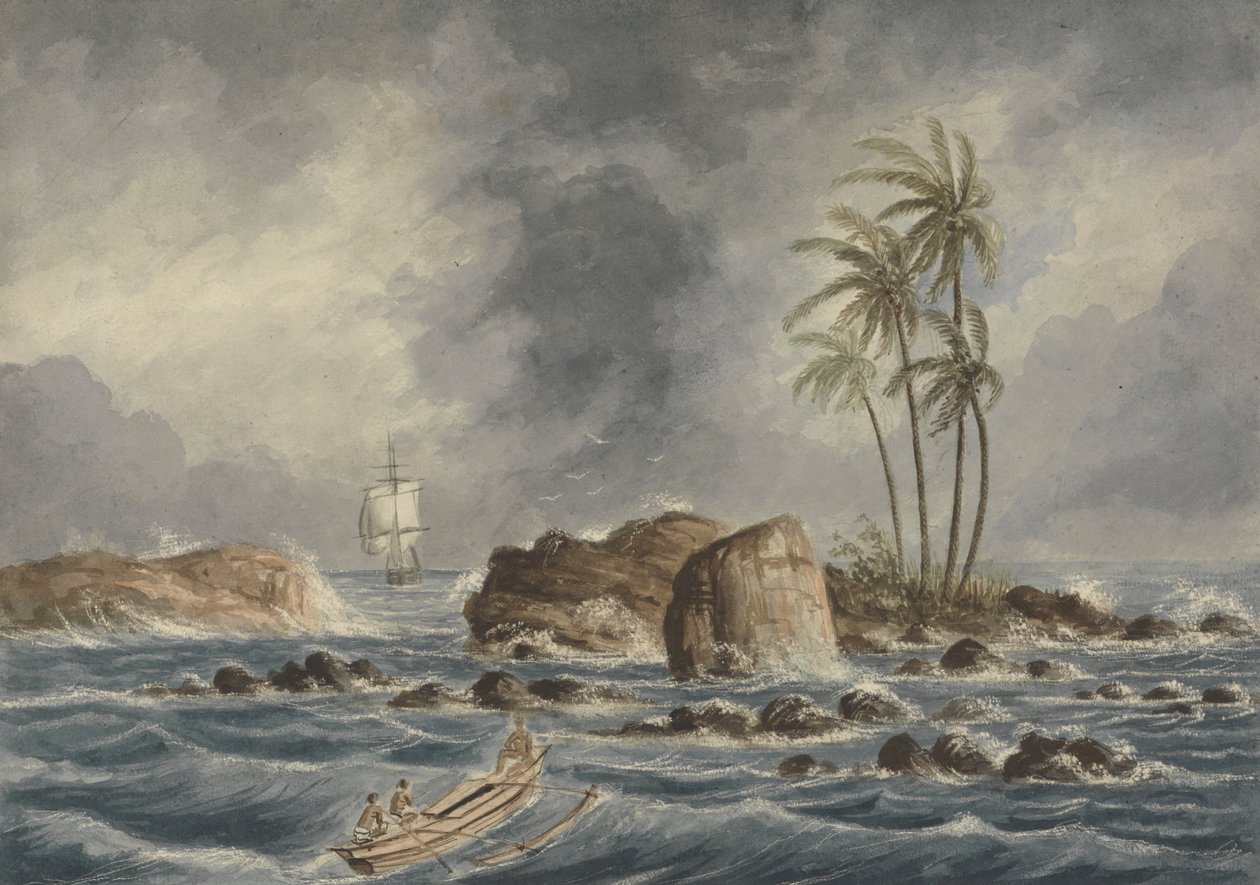 Point de Galle, Ceilão (Sri Lanka) de Charles Dyce