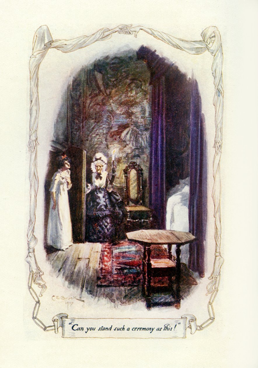 Você pode estar em uma cerimônia como esta, 1907 (ilustração) de Charles Edmund Brock