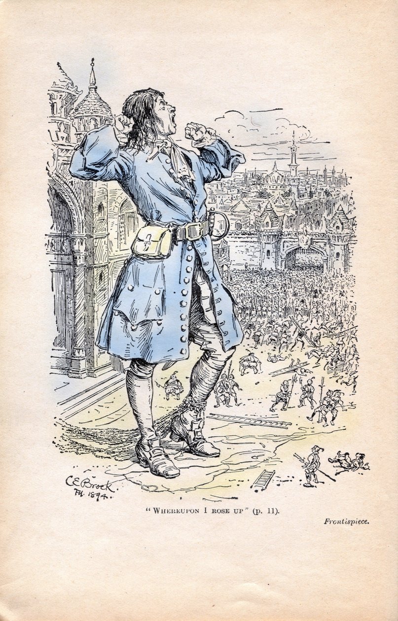 O despertar de Gulliver, Lilliputians de Charles Edmund Brock