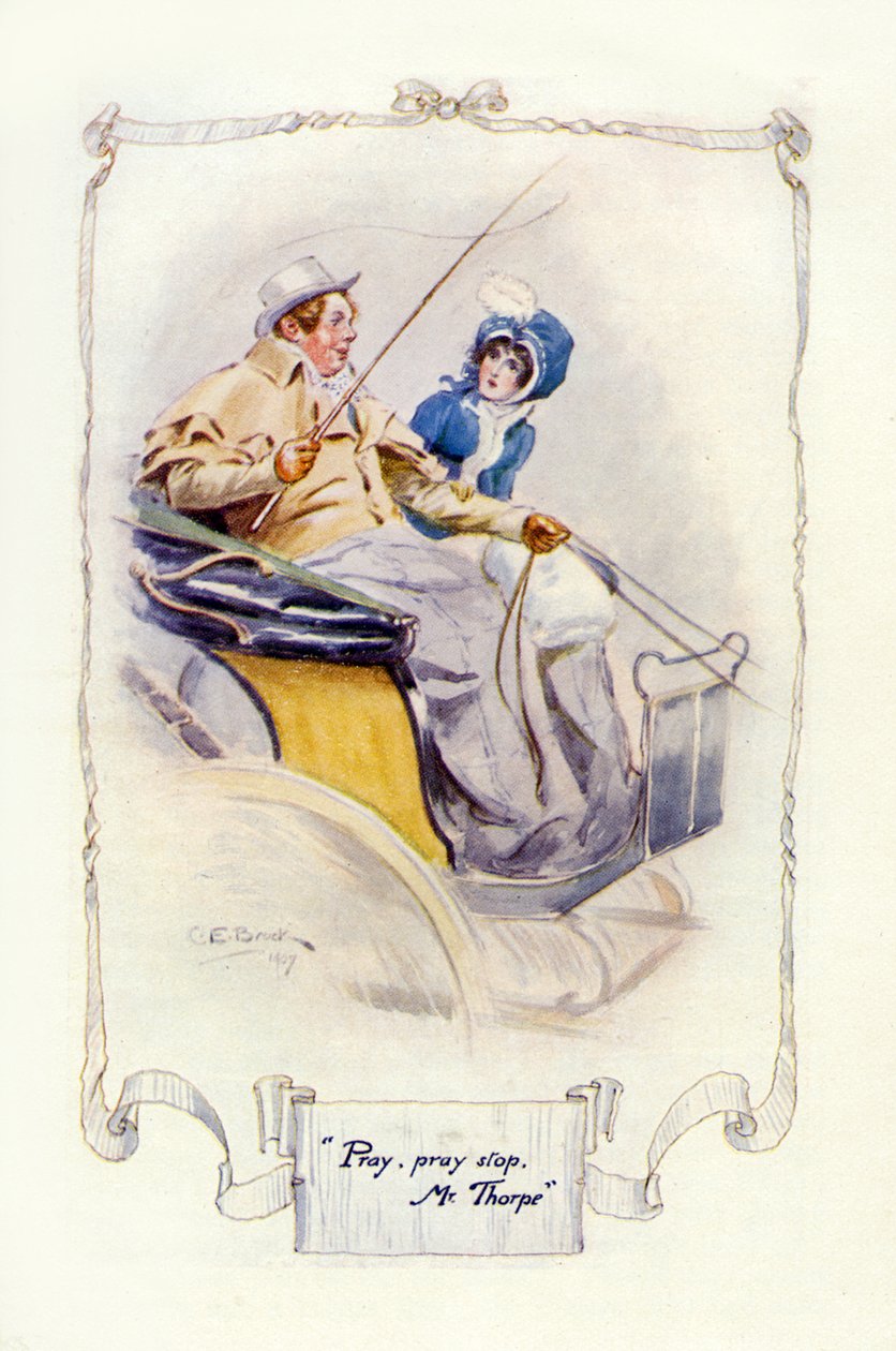 Ore, ore pare, senhor Thorpe, 1907 (ilustração) de Charles Edmund Brock