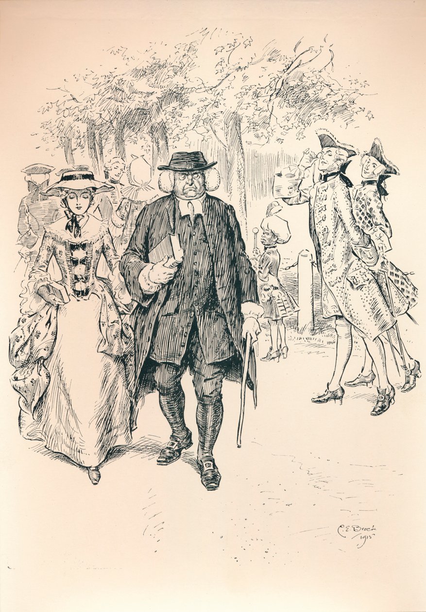 Executando a manopla - estágio VI, c1920 de Charles Edmund Brock