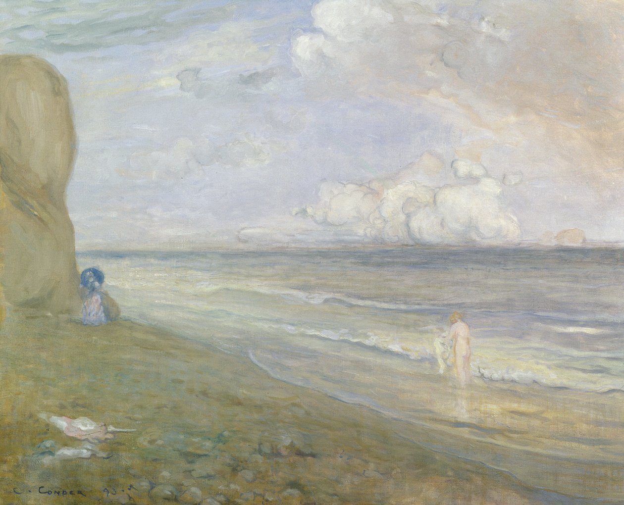Falésias, Dieppe de Charles Edward Conder