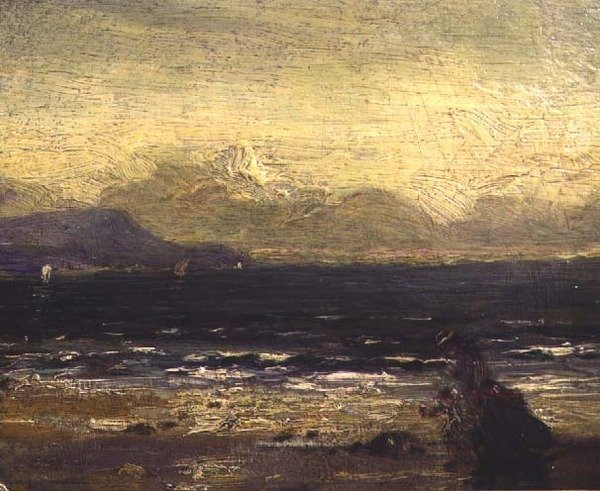 Na Praia de Charles Edward Conder