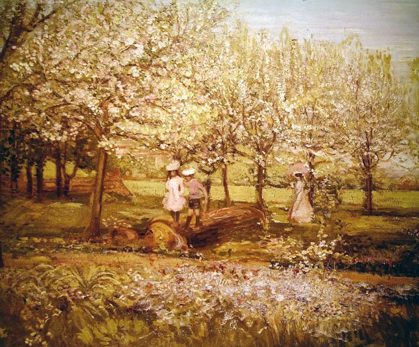 O Pomar (óleo sobre tela) de Charles Edward Conder