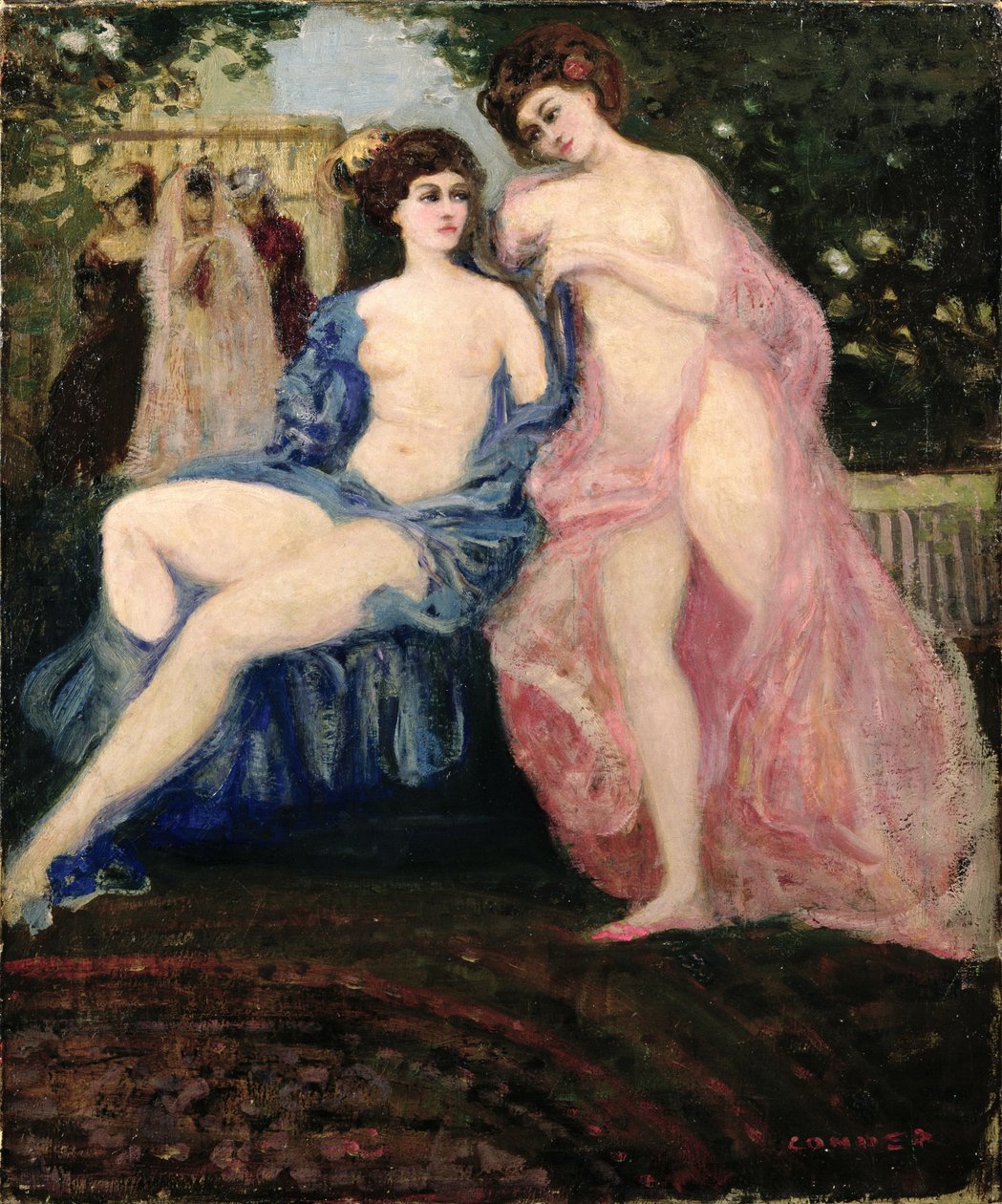 Duas mulheres de Charles Edward Conder