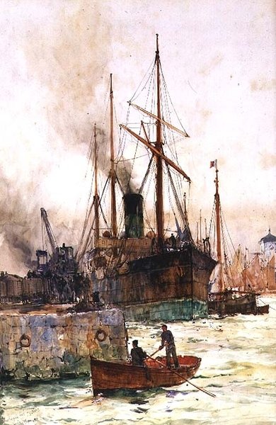Descarregamento de Carvão de Charles Edward Dixon