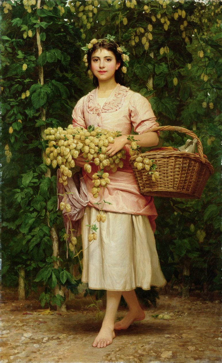The Hop Picker de Charles Edward Perugini