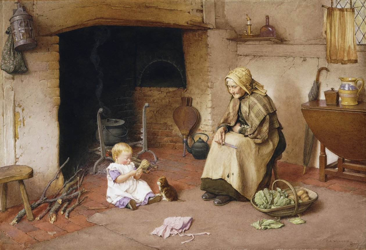 Uma visita à vovó de Charles Edward Wilson